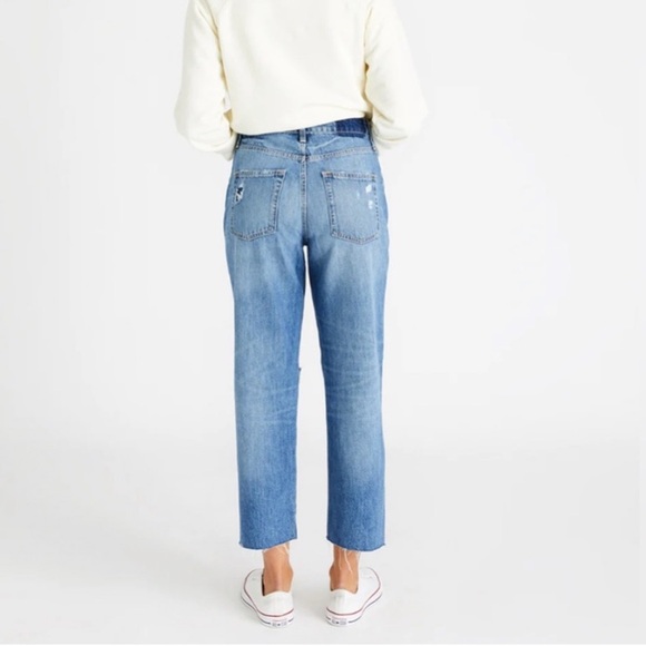 Ética Distressed Blue Jeans - Tyler Vintage Straight cut - Picture 15 of 15